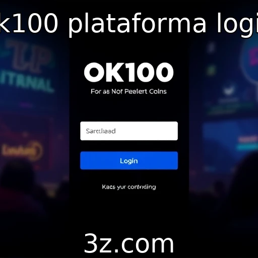 Acesso à plataforma de jogos ok100 em alta